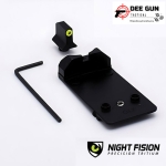 DoveDOT™ Red Dot Mounting Plate Kit – RMSc FootprintTritium Front Sight For Glock