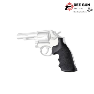 Hogue Smith & Wesson K & L Frame Square Butt Rubber Monogrip, Black